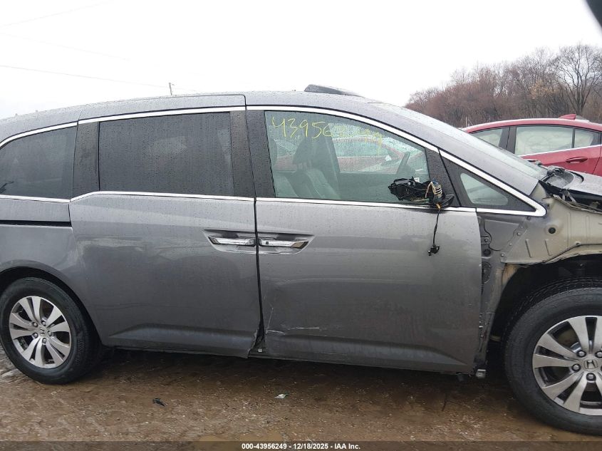 2014 Honda Odyssey Ex-L VIN: 5FNRL5H60EB019936 Lot: 43956249