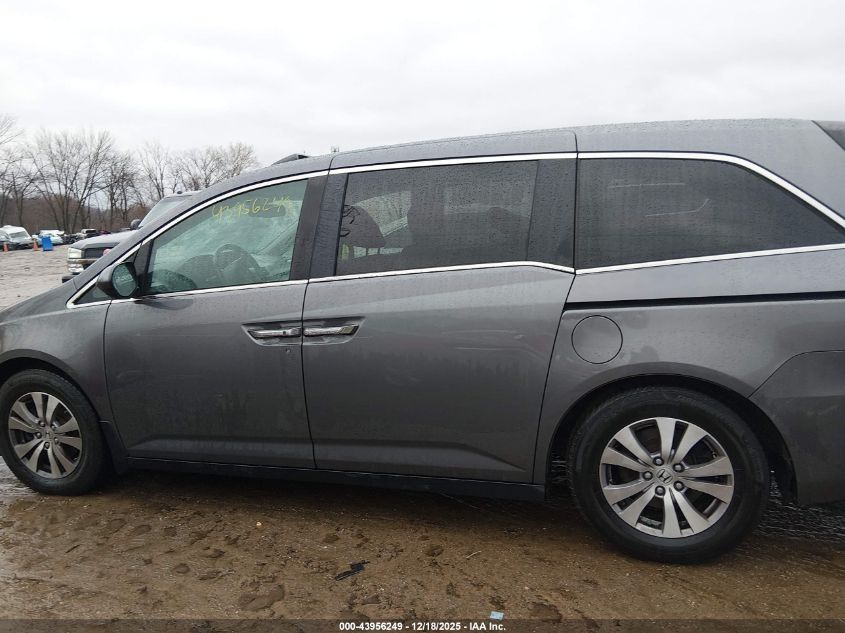 2014 Honda Odyssey Ex-L VIN: 5FNRL5H60EB019936 Lot: 43956249