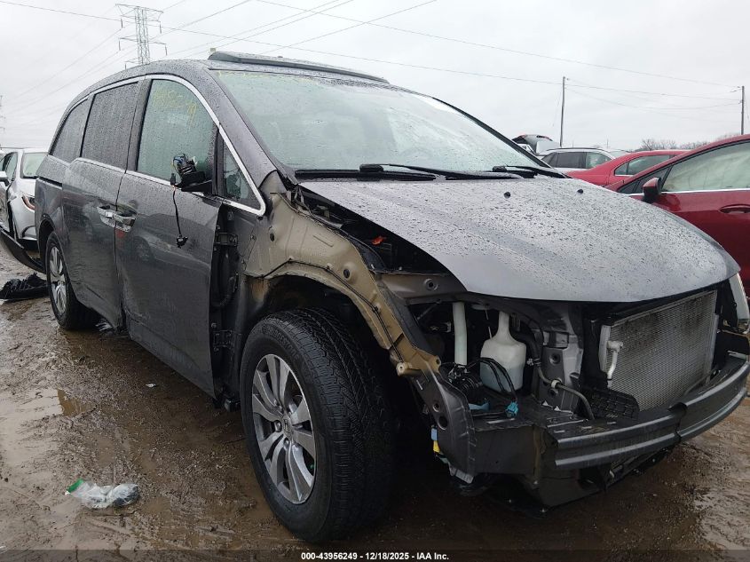 2014 Honda Odyssey Ex-L VIN: 5FNRL5H60EB019936 Lot: 43956249