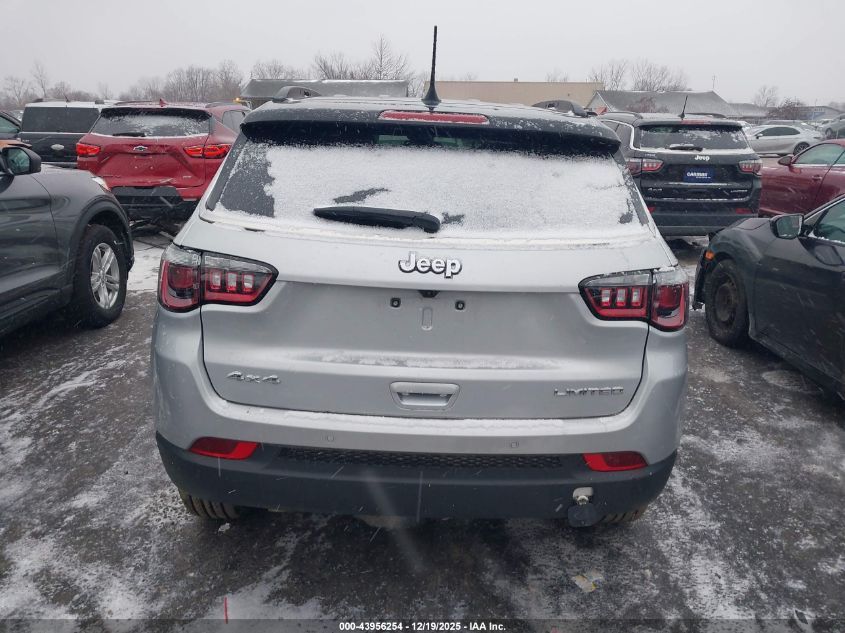 2025 Jeep Compass Limited 4X4 VIN: 3C4NJDCN8ST558458 Lot: 43956254