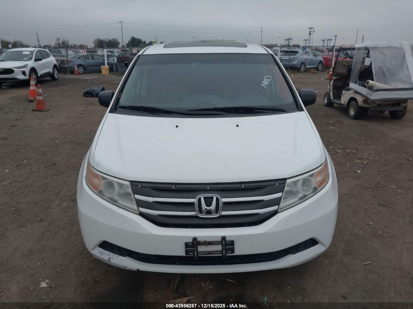 2011 Honda Odyssey Ex-L VIN: 5FNRL5H66BB099528 Lot: 43956257