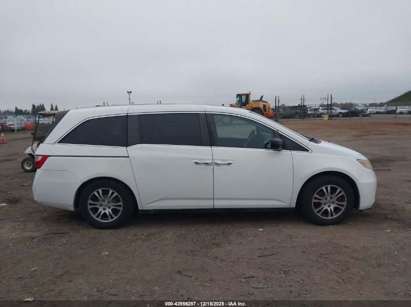 2011 Honda Odyssey Ex-L VIN: 5FNRL5H66BB099528 Lot: 43956257