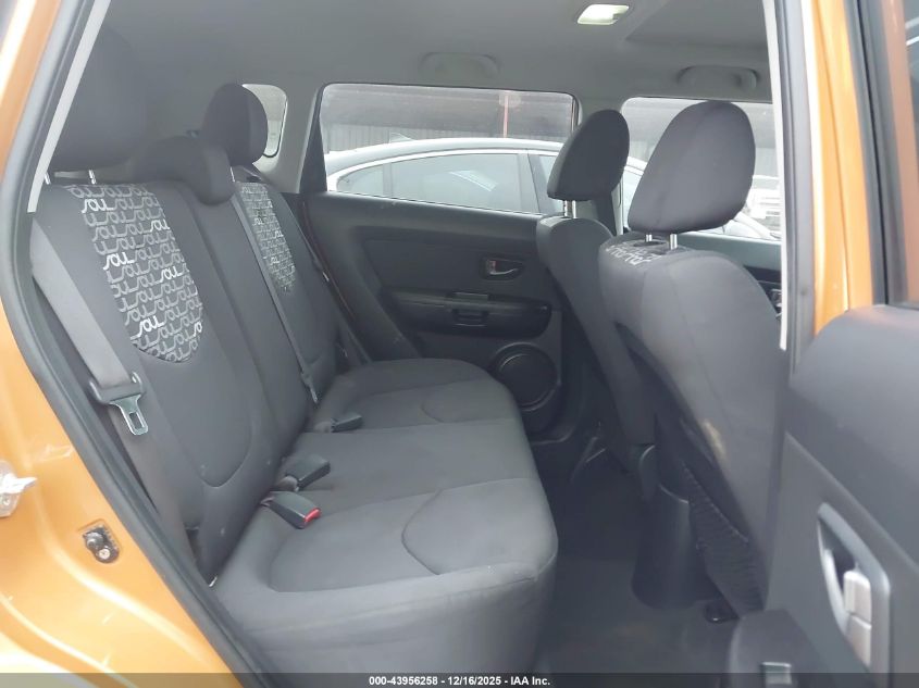 2011 Kia Soul + VIN: KNDJT2A24B7250522 Lot: 43956258