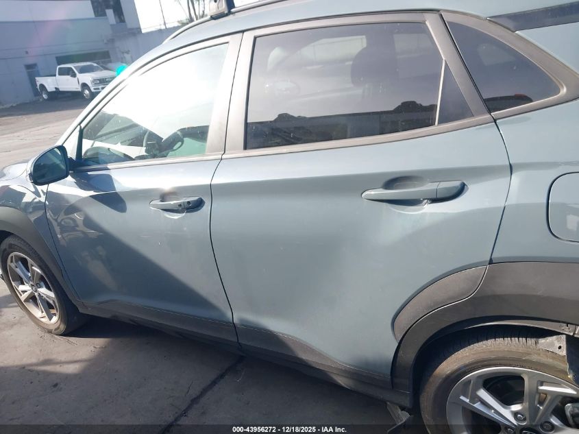 2022 Hyundai Kona Sel VIN: KM8K6CAB8NU886914 Lot: 43956272