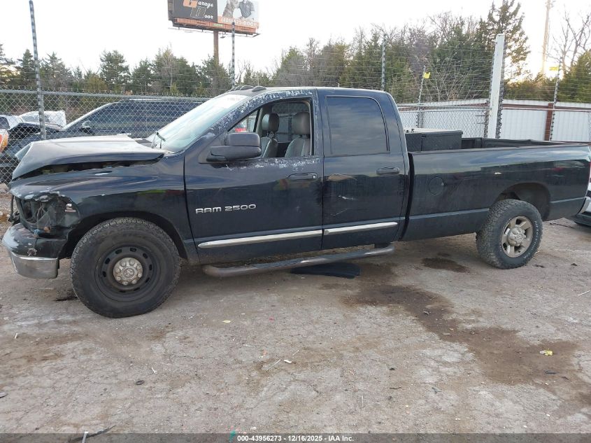 2004 Dodge Ram 2500 Slt/Laramie VIN: 3D7KA28614G132380 Lot: 43956273