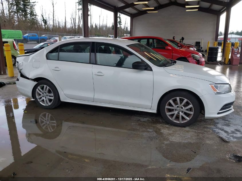 2015 Volkswagen Jetta 2.0L S VIN: 3VW2K7AJ6FM241065 Lot: 43956281