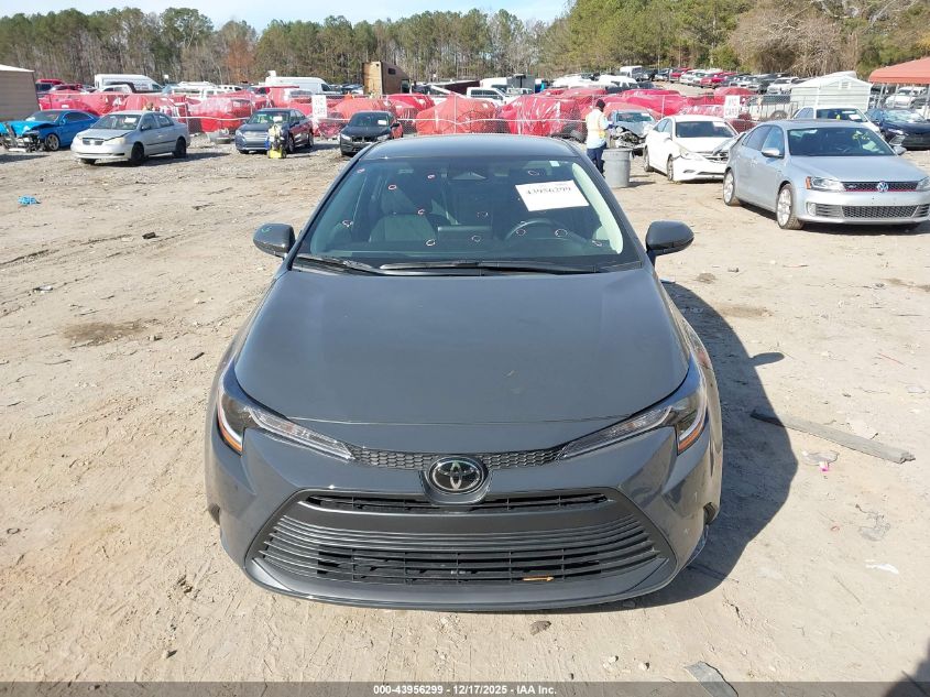 2025 Toyota Corolla Le VIN: 5YFB4MDE3SP353593 Lot: 43956299