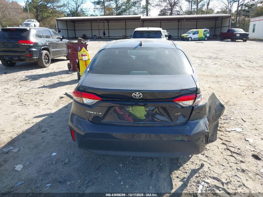 2025 Toyota Corolla Le VIN: 5YFB4MDE3SP353593 Lot: 43956299