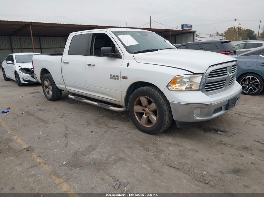 2015 Ram 1500 Big Horn VIN: 1C6RR6TTXFS621529 Lot: 43956301