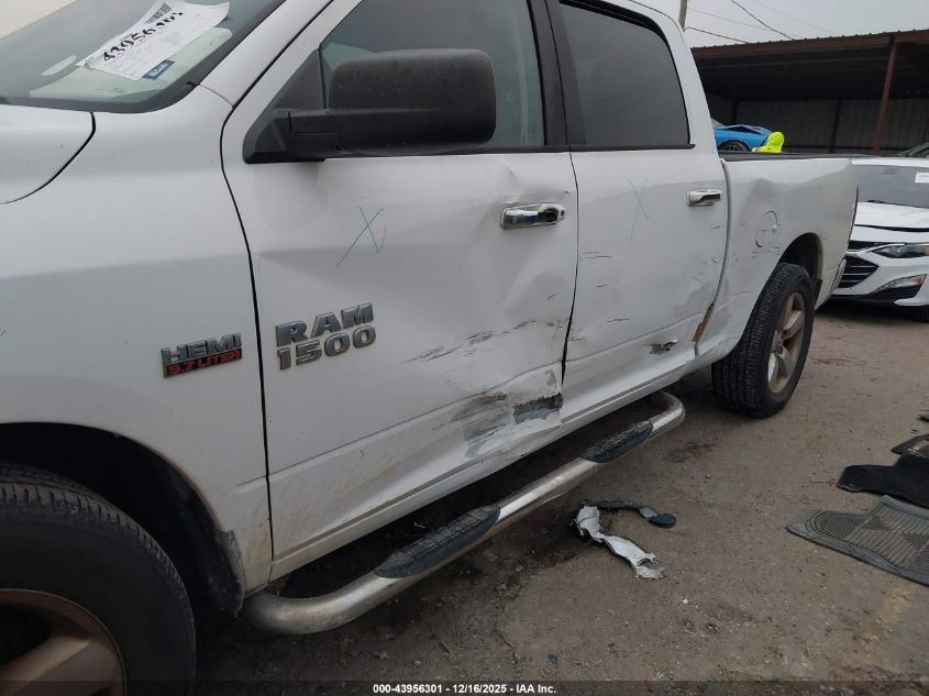 2015 Ram 1500 Big Horn VIN: 1C6RR6TTXFS621529 Lot: 43956301