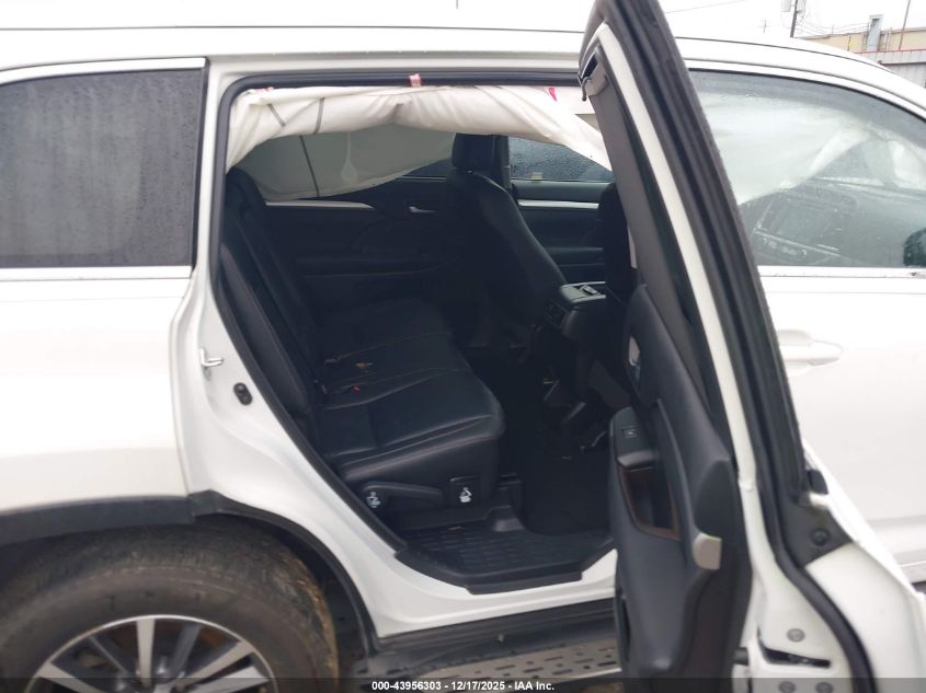 2018 Toyota Highlander Xle VIN: 5TDKZRFH5JS535307 Lot: 43956303