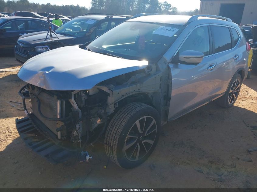 2019 Nissan Rogue Sl VIN: 5N1AT2MT3KC778401 Lot: 43956305