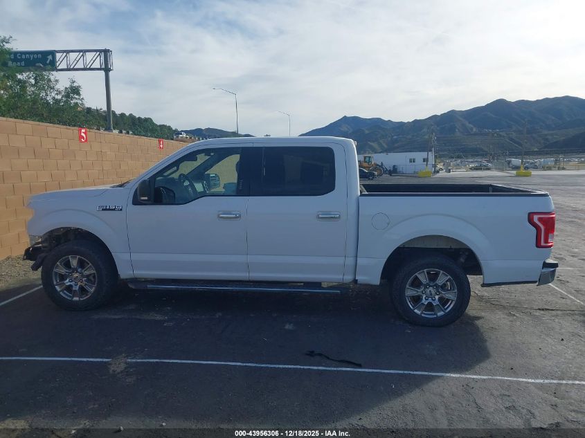 2017 Ford F-150 Xlt VIN: 1FTEW1C84HKD49285 Lot: 43956306