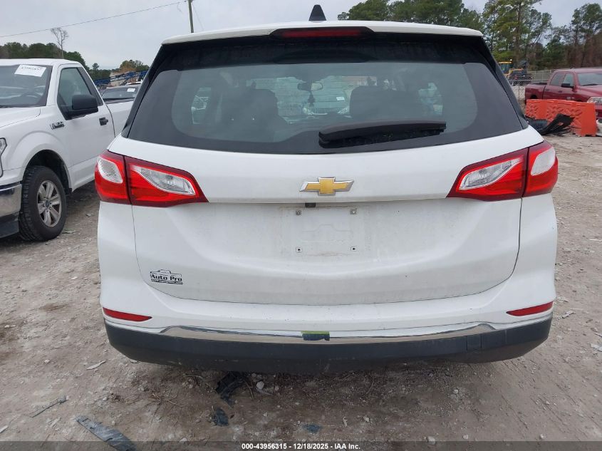 2018 Chevrolet Equinox Ls VIN: 2GNAXHEV8J6105243 Lot: 43956315