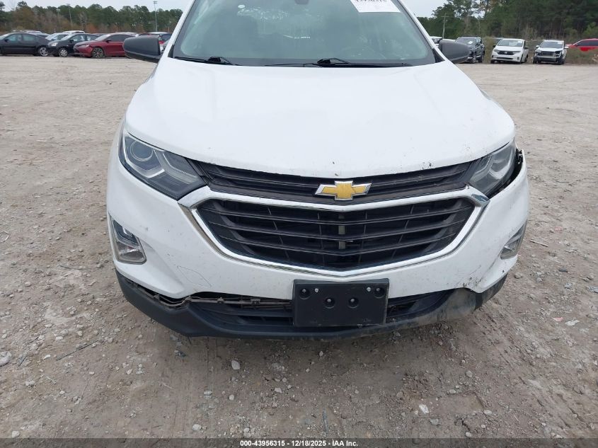 2018 Chevrolet Equinox Ls VIN: 2GNAXHEV8J6105243 Lot: 43956315