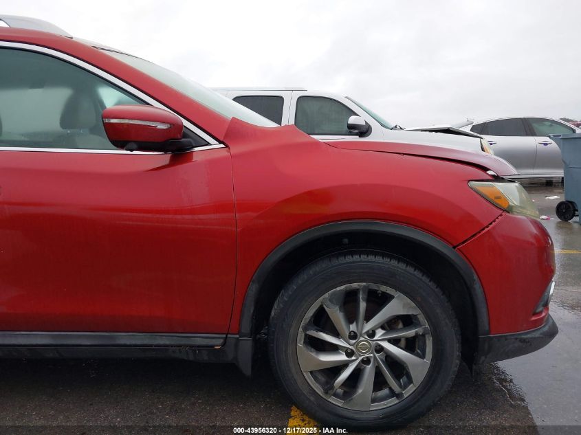 2015 Nissan Rogue Sl VIN: 5N1AT2MV4FC840766 Lot: 43956320