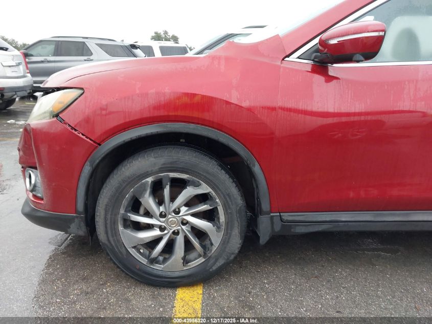 2015 Nissan Rogue Sl VIN: 5N1AT2MV4FC840766 Lot: 43956320