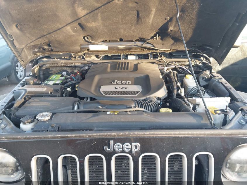 2018 Jeep Wrangler Jk Unlimited Sahara VIN: 1C4HJWEG7JL873463 Lot: 43956323