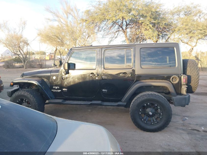 2018 Jeep Wrangler Jk Unlimited Sahara VIN: 1C4HJWEG7JL873463 Lot: 43956323