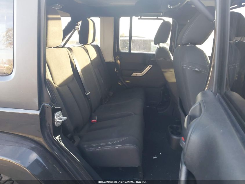 2018 Jeep Wrangler Jk Unlimited Sahara VIN: 1C4HJWEG7JL873463 Lot: 43956323