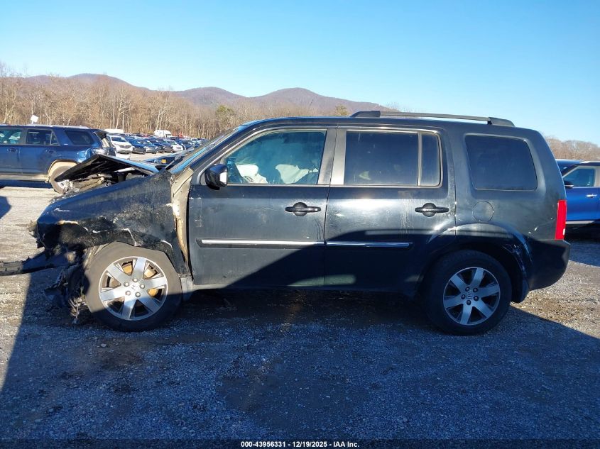2014 Honda Pilot Touring VIN: 5FNYF4H97EB028897 Lot: 43956331