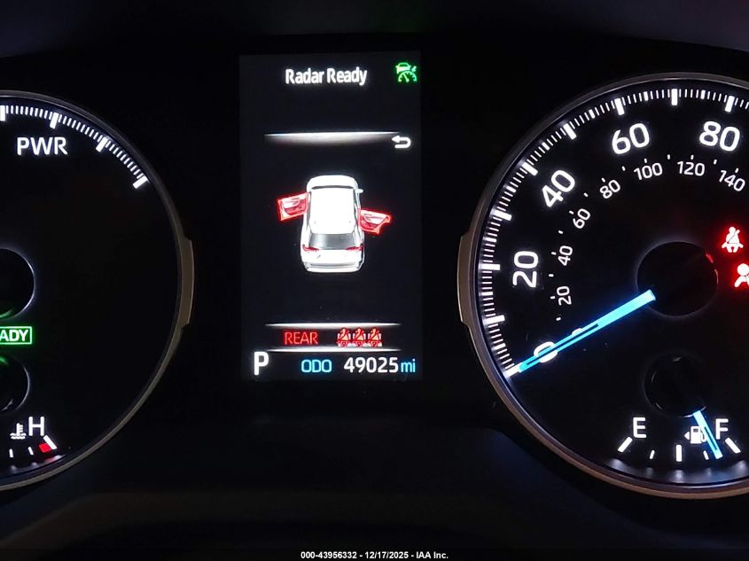 2021 Toyota Rav4 Hybrid Le VIN: JTMLWRFV2MD129486 Lot: 43956332