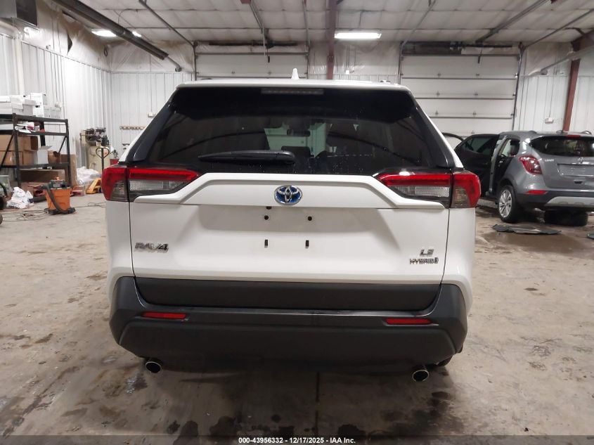 2021 Toyota Rav4 Hybrid Le VIN: JTMLWRFV2MD129486 Lot: 43956332