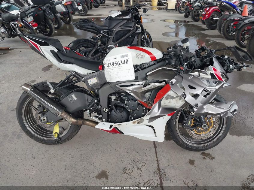 2025 Kawasaki Zx636 K VIN: JKBZXJJ12SA018583 Lot: 43956340