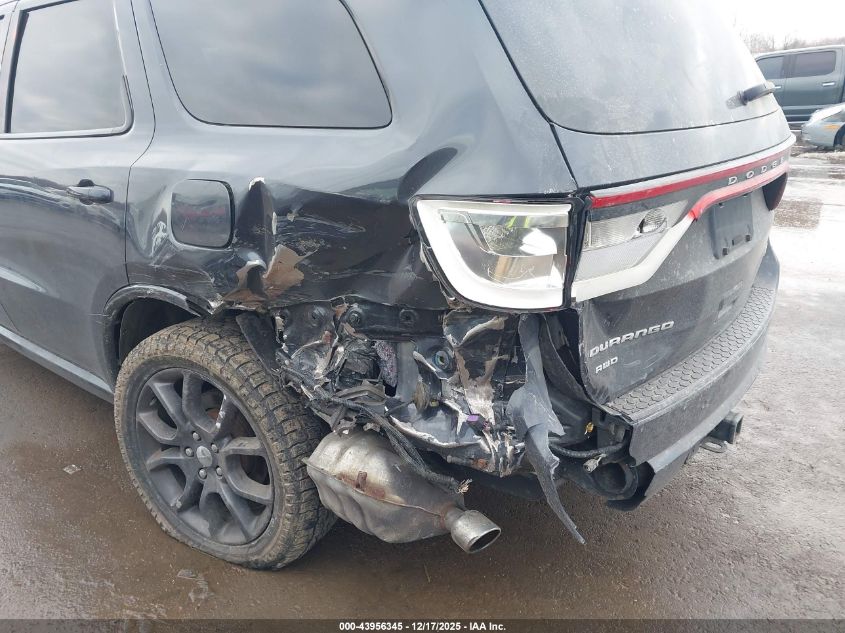 2015 Dodge Durango R/T VIN: 1C4SDJCT7FC953871 Lot: 43956345