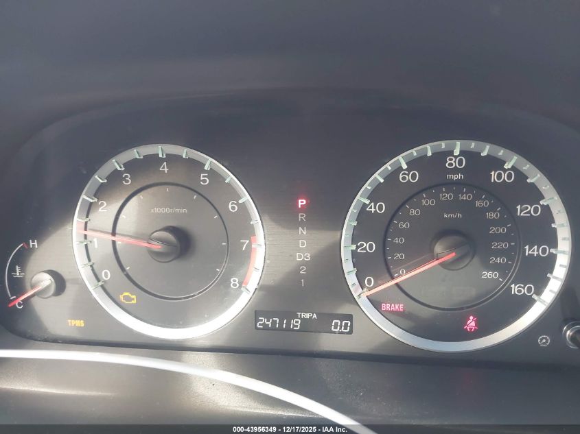 2010 Honda Accord 3.5 Ex-L VIN: 1HGCP3F85AA012827 Lot: 43956349