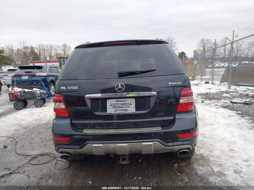 2009 Mercedes-Benz Ml 550 4Matic VIN: 4JGBB72E99A449765 Lot: 43956351