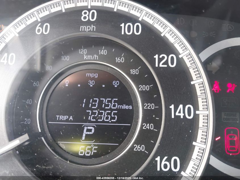 2017 Honda Accord Lx VIN: 1HGCR2F30HA135826 Lot: 43956355