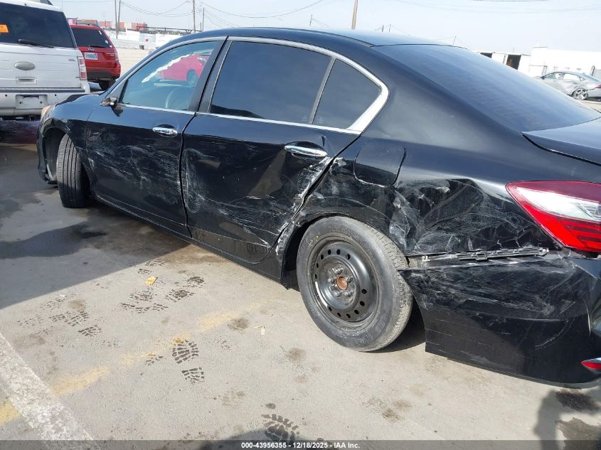 2017 Honda Accord Lx VIN: 1HGCR2F30HA135826 Lot: 43956355