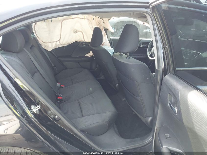 2017 Honda Accord Lx VIN: 1HGCR2F30HA135826 Lot: 43956355