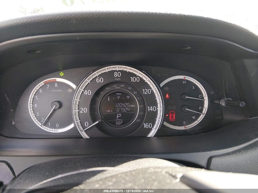 2014 Honda Accord Ex-L VIN: 1HGCR2F87EA302092 Lot: 43956370