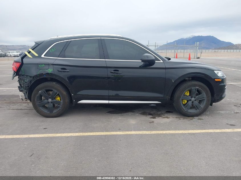 2018 Audi Q5 2.0T Premium/2.0T Tech Premium VIN: WA1BNAFY9J2092254 Lot: 43956382