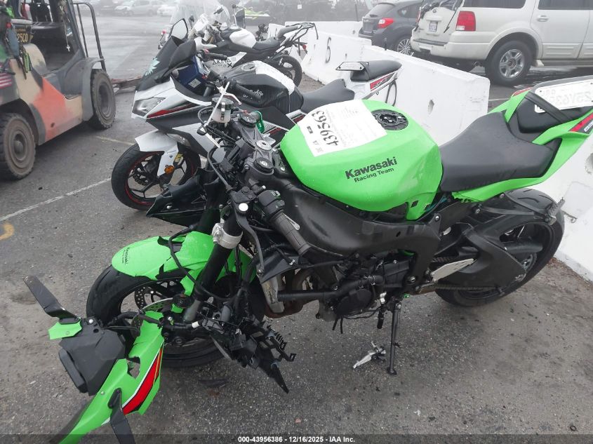 2024 Kawasaki Zx636 K VIN: JKBZXJK13RA000960 Lot: 43956386