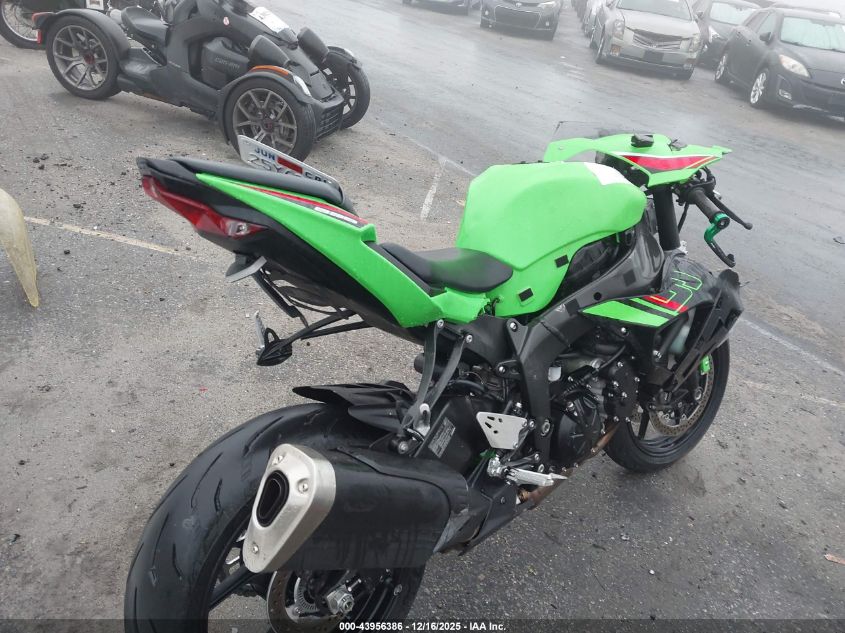 2024 Kawasaki Zx636 K VIN: JKBZXJK13RA000960 Lot: 43956386