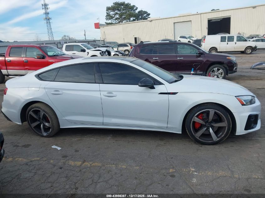 2022 Audi A5 Sportback Premium Plus 45 Tfsi S Line Quattro S Tronic VIN: WAUFACF58NA035279 Lot: 43956387