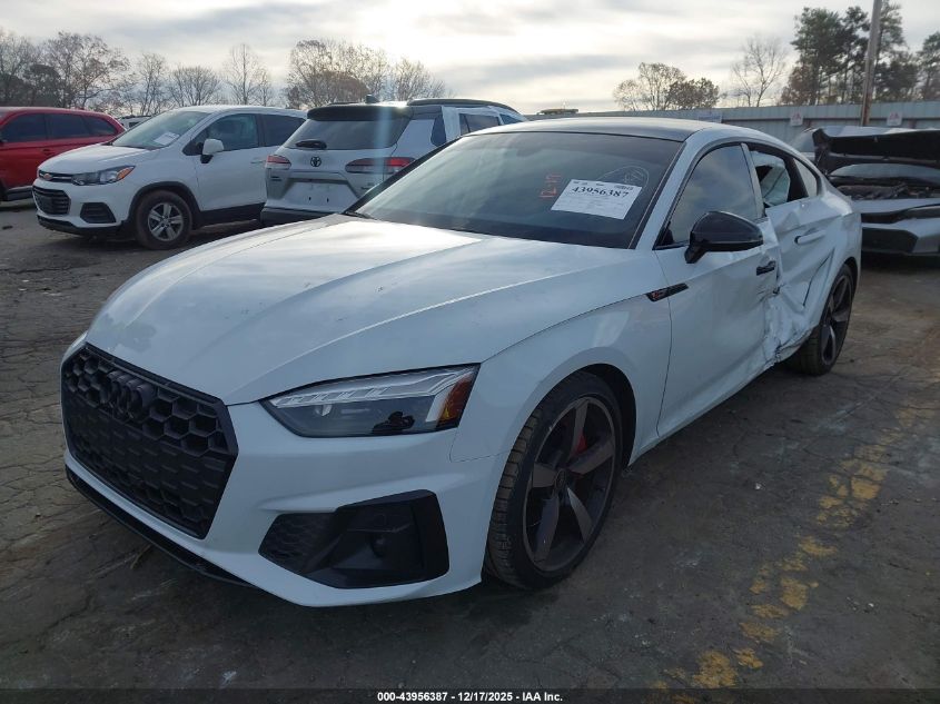 2022 Audi A5 Sportback Premium Plus 45 Tfsi S Line Quattro S Tronic