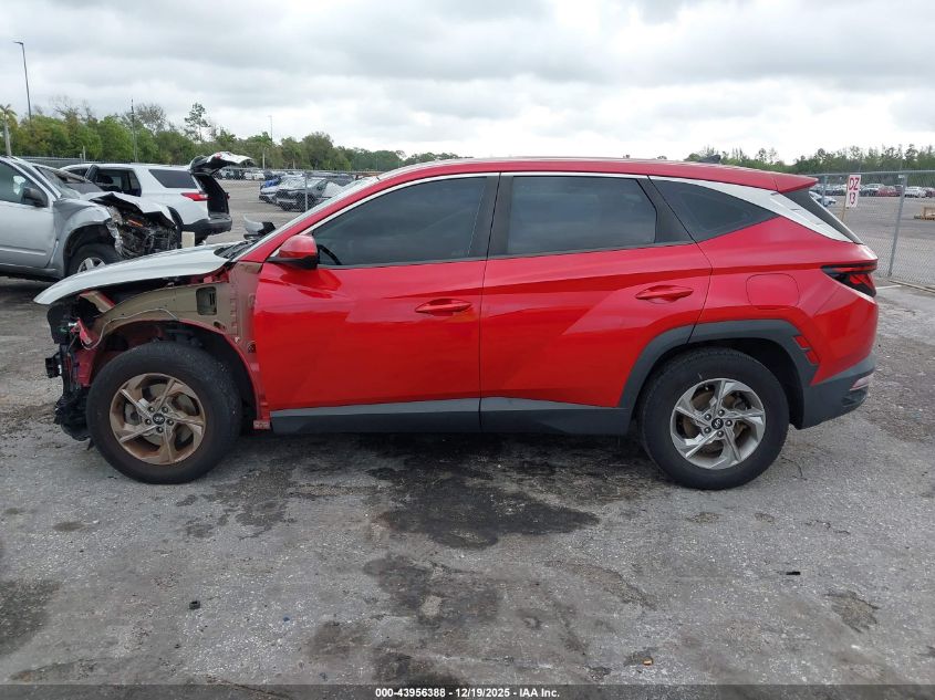 2022 Hyundai Tucson Se VIN: 5NMJA3AE2NH032419 Lot: 43956388