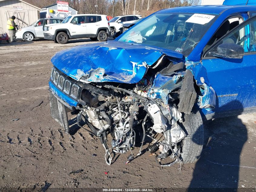 2018 Jeep Compass Sport 4X4 VIN: 3C4NJDAB4JT107728 Lot: 43956394