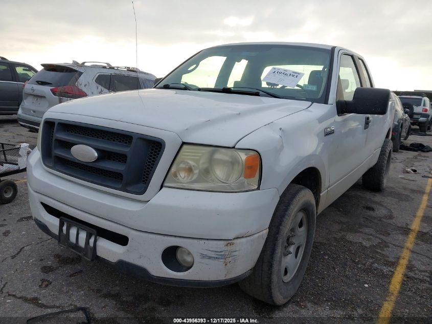 2008 Ford F-150 Fx2/Stx/Xl/Xlt VIN: 1FTRX12WX8FB61619 Lot: 43956393