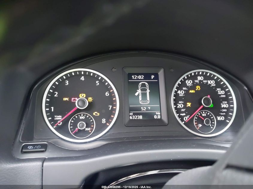 2017 Volkswagen Tiguan 2.0T Sport VIN: WVGUV7AX4HW511626 Lot: 43956395