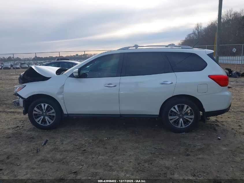 2017 Nissan Pathfinder Sv VIN: 5N1DR2MN4HC603239 Lot: 43956402
