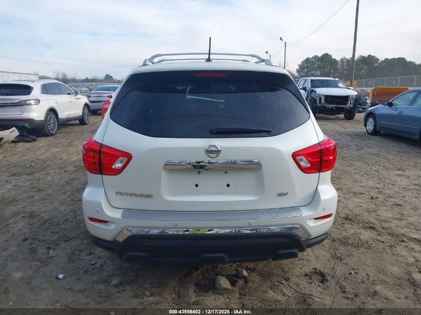 2017 Nissan Pathfinder Sv VIN: 5N1DR2MN4HC603239 Lot: 43956402