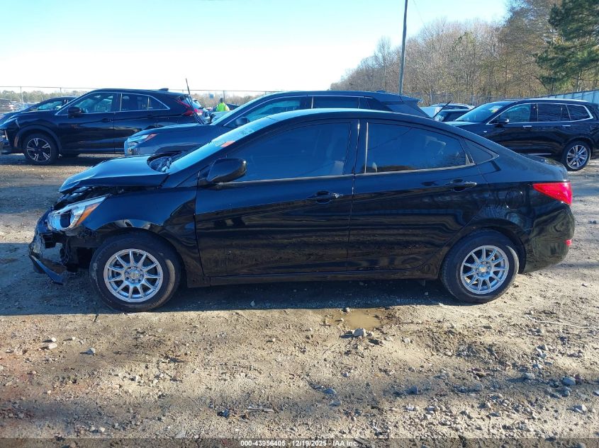 2016 Hyundai Accent Se VIN: KMHCT4AE4GU025780 Lot: 43956405