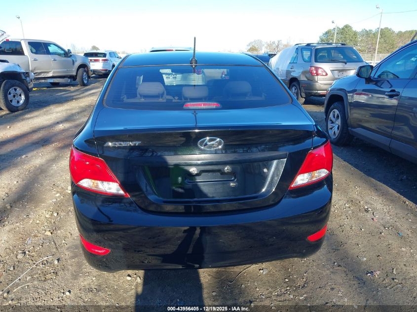 2016 Hyundai Accent Se VIN: KMHCT4AE4GU025780 Lot: 43956405