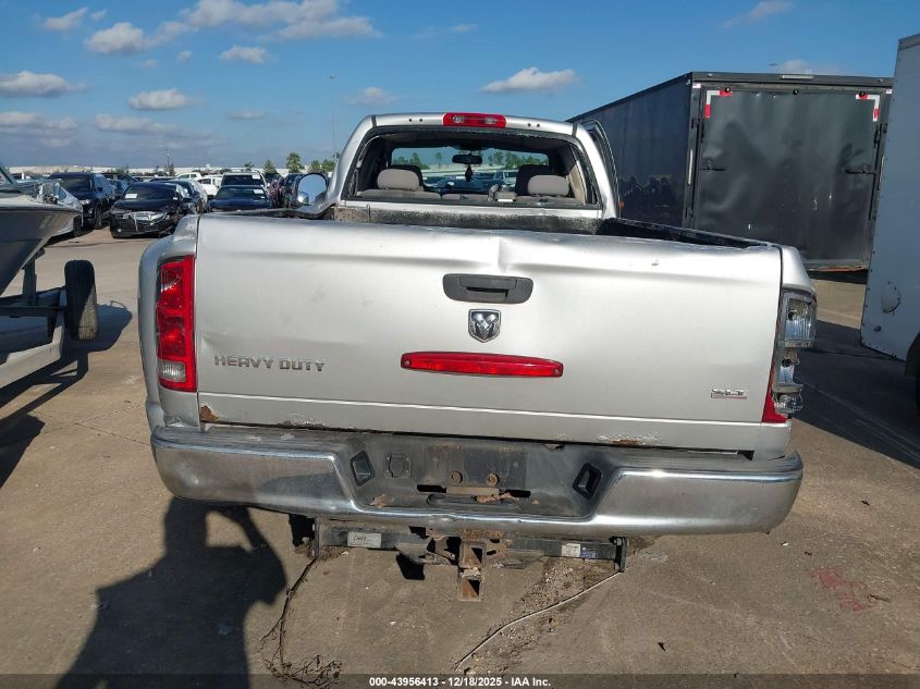 2006 Dodge Ram 3500 Slt/Sport VIN: 3D7ML48C26G119001 Lot: 43956413