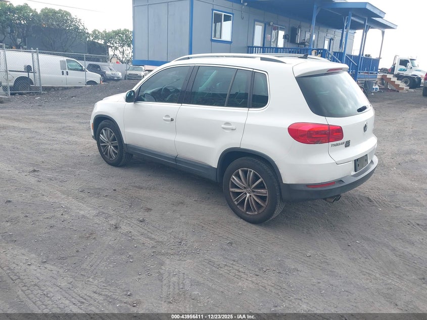 2013 Volkswagen Tiguan S/Se/Sel